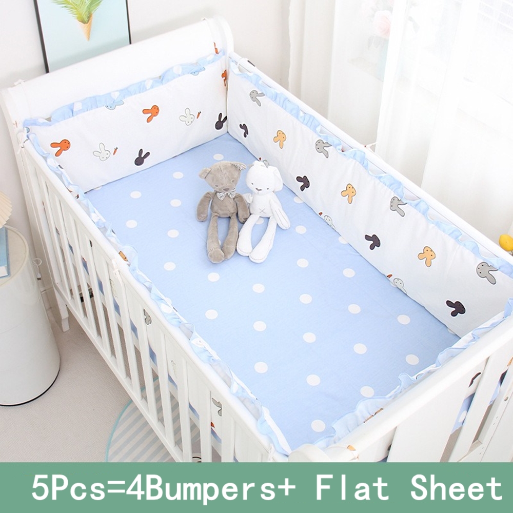 Juego de cama para cuna de 5 u - Baby Nursery Bedding reseña y precio