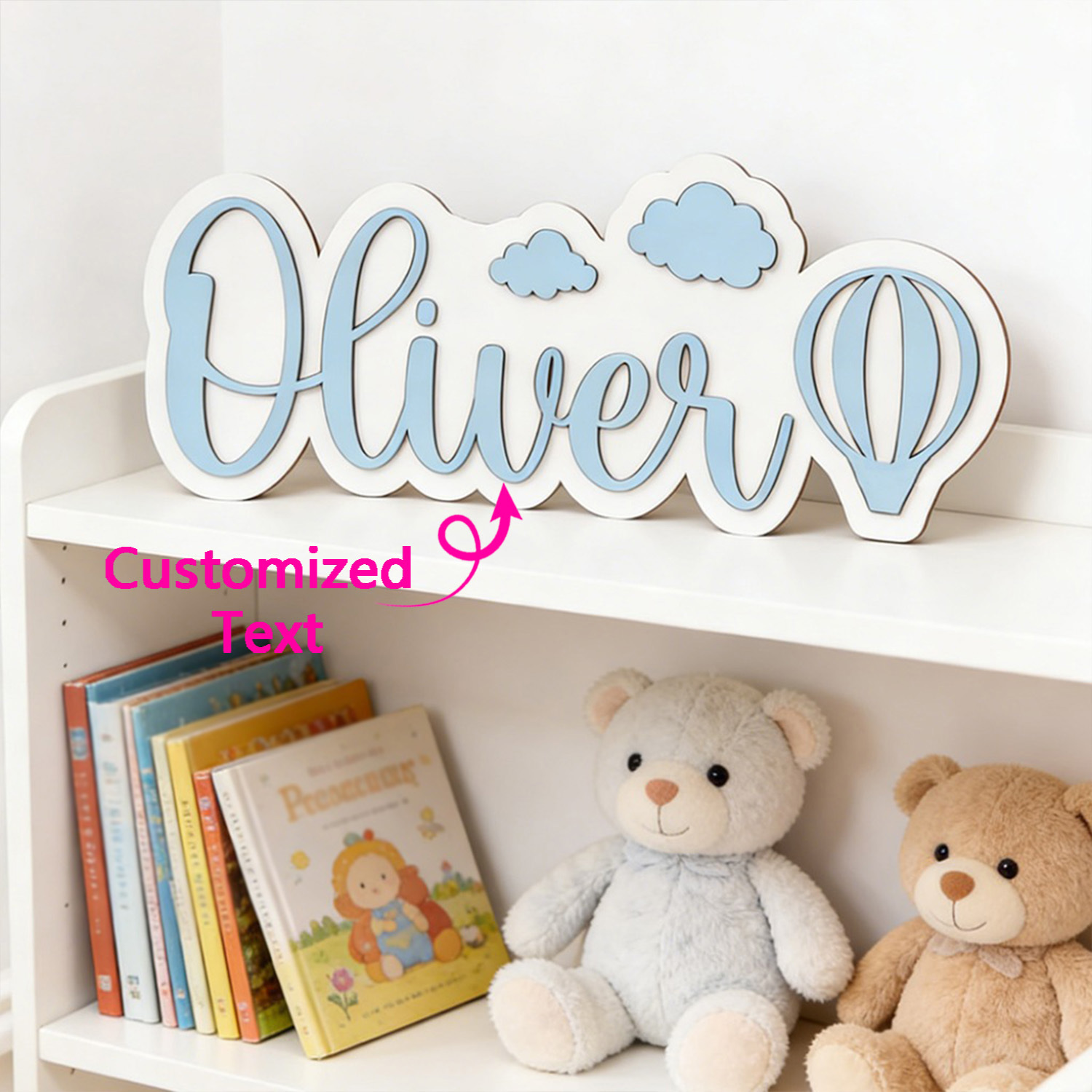 Letrero Personalizado para Hab - Baby Nursery Decor reseña y precio