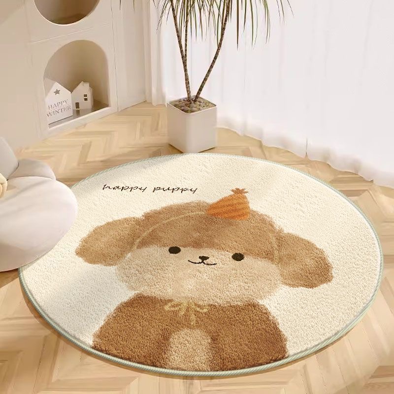 VIKAMA, 1 alfombra redonda par - Baby Nursery Rug reseña y precio