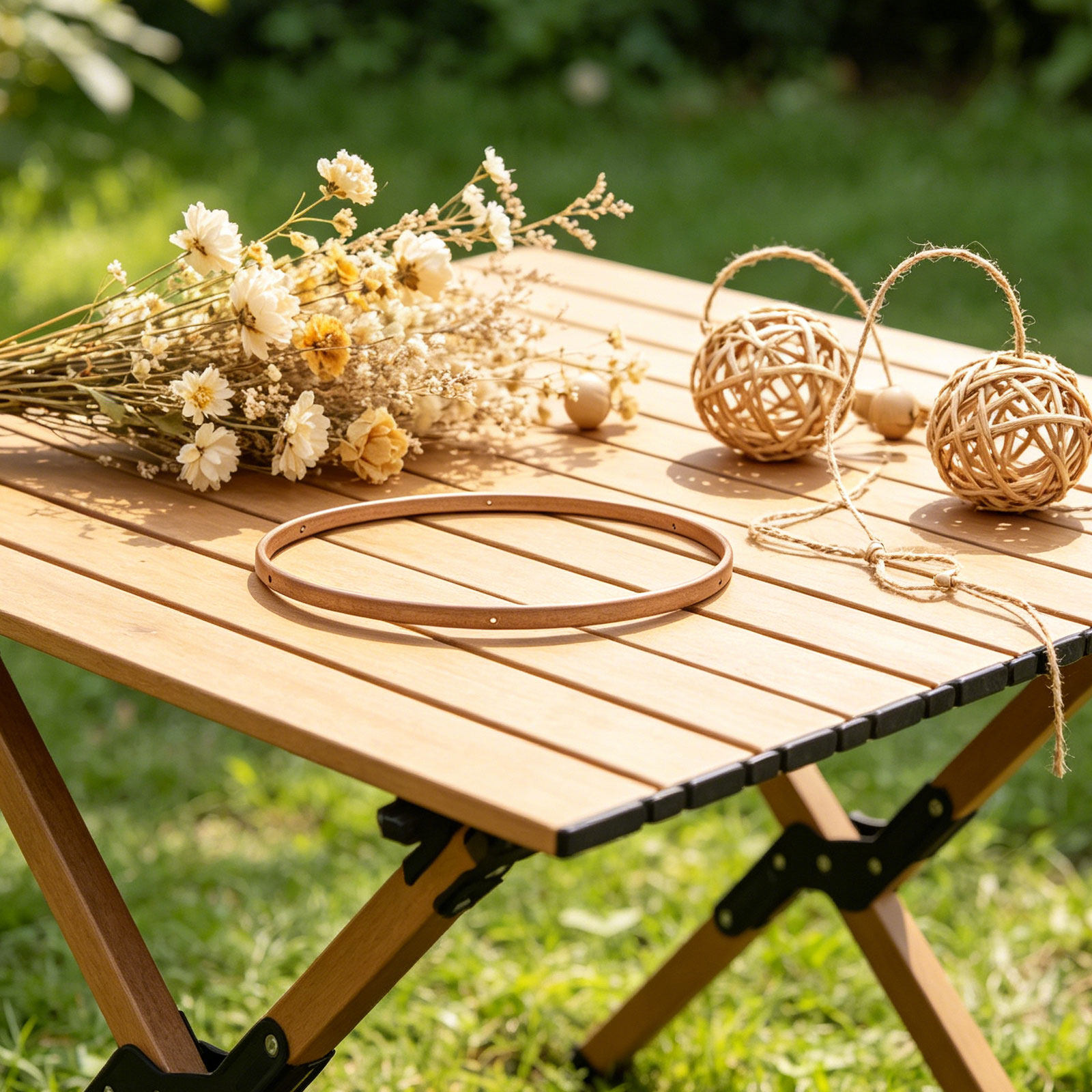7.8 Anillos de Bambú para Móvi - Baby Nursery Crib reseña y precio