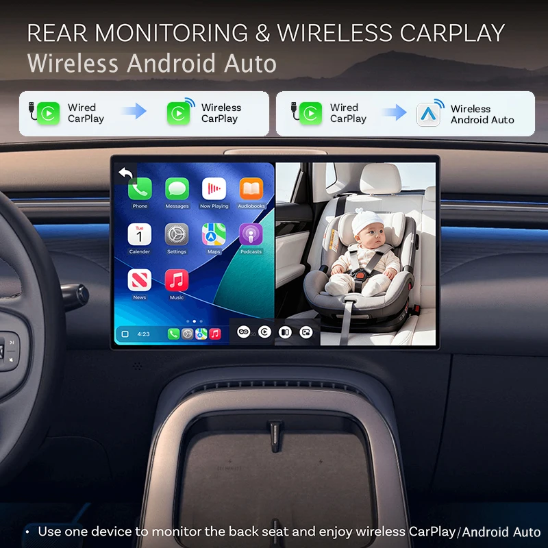 Adaptador Inalámbrico CarPlay  - Baby Nursery Camera reseña y precio