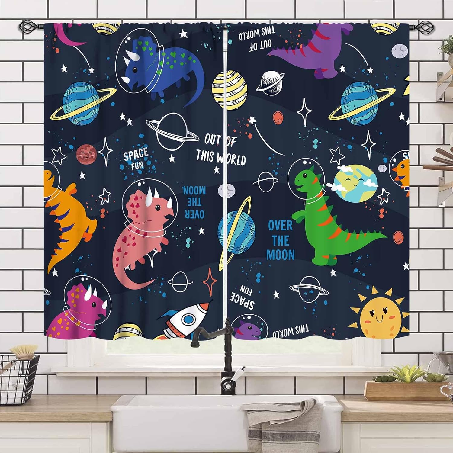 Cortinas de dinosaurios para h - Baby Nursery Themes Boy reseña y precio