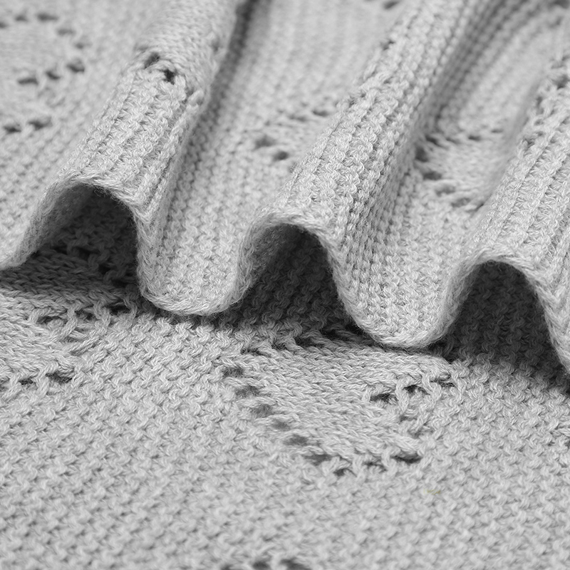 Mantas de algodón de punto par - Baby Nursery Bedding reseña y precio