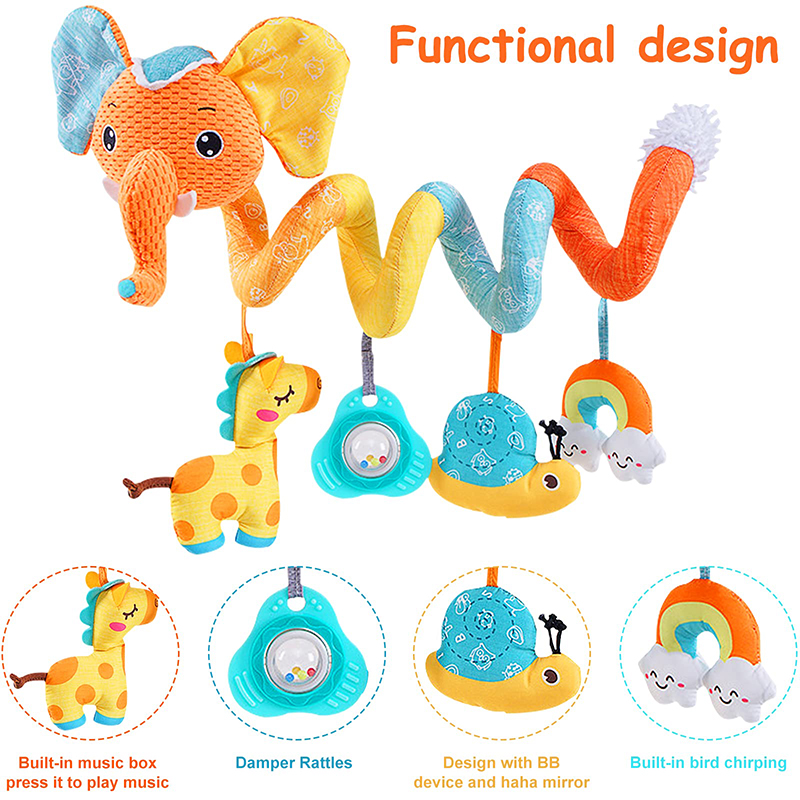 Juguetes para asiento de coche - Baby Nursery Images reseña y precio