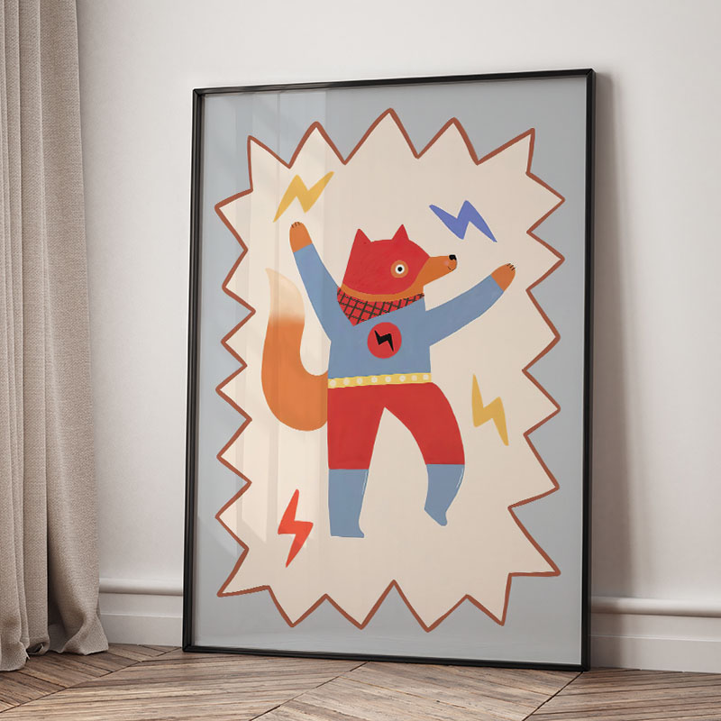 Divertidos dibujos animados, a - Baby Nursery Images reseña y precio
